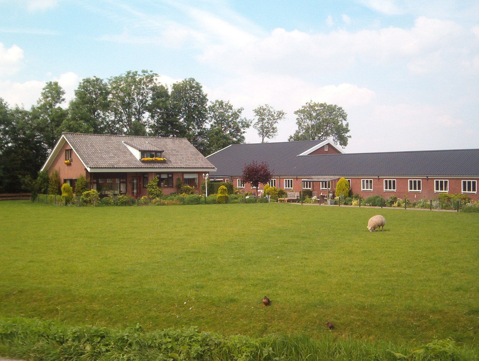 De boerderijwoning en stal van Kortmann Logies