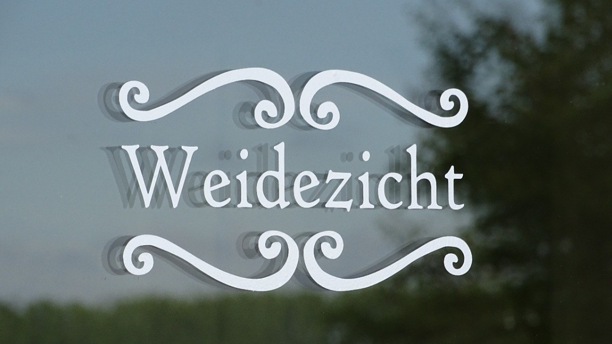 Naambord van Weidezicht